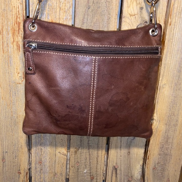 Fossil Brown Leather Shoulder Bag - Picture 6 of 9